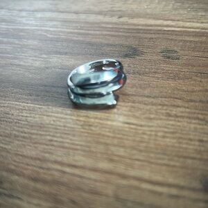 Lia Sophia Hematite ring size 8